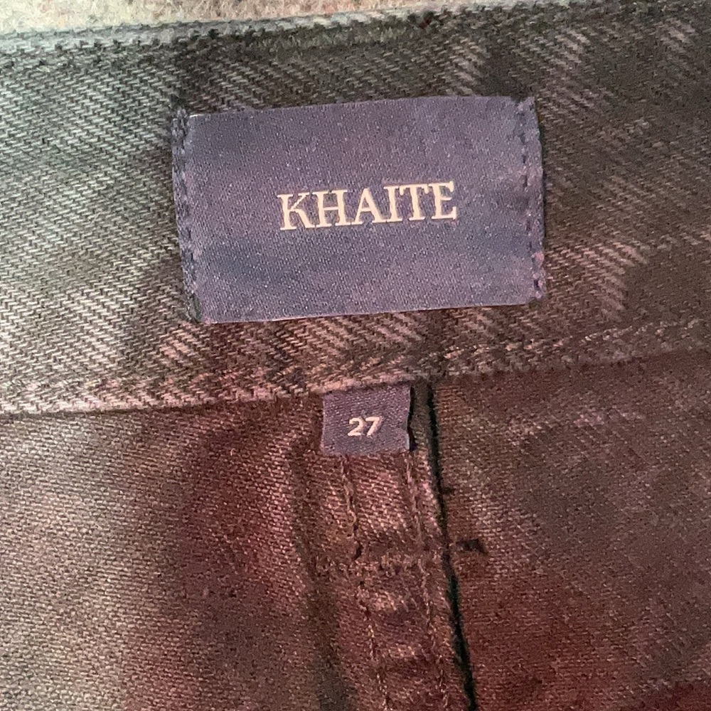 Khaite black albi jeans size 27 - Picture 3 of 4